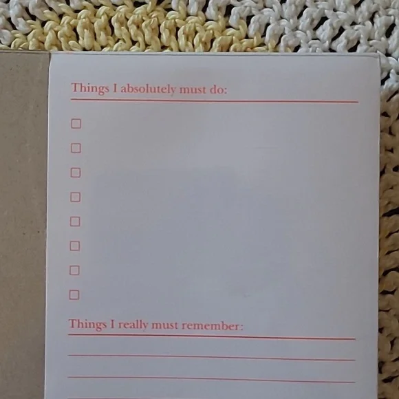 To Do Checklist Notepad - Picture 3 of 4